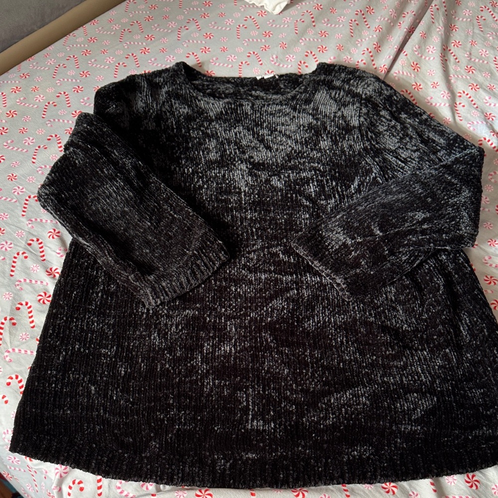 J. Jill Charcoal Women's Crew Neck Sweater